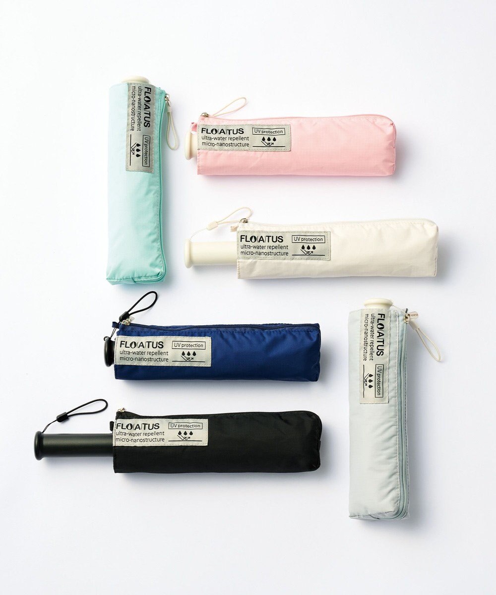 MOONBAT 【超撥水】フロータス (FLO(A)TUS) 折りたたみ傘 無地 UV 55cm 