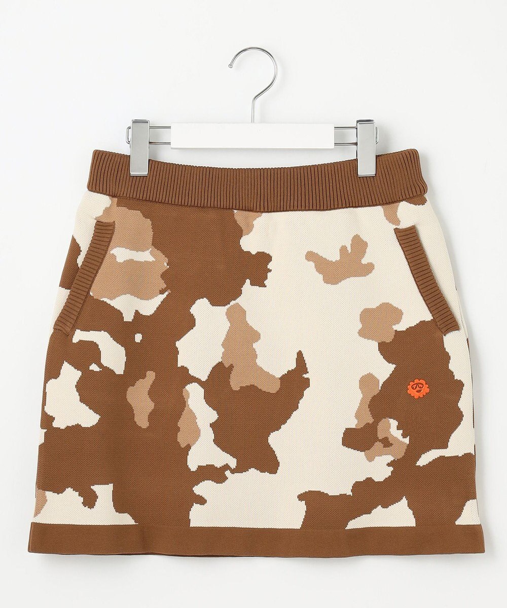 PW CIRCULUS 【WOMEN】ピント柄 ニットスカート 