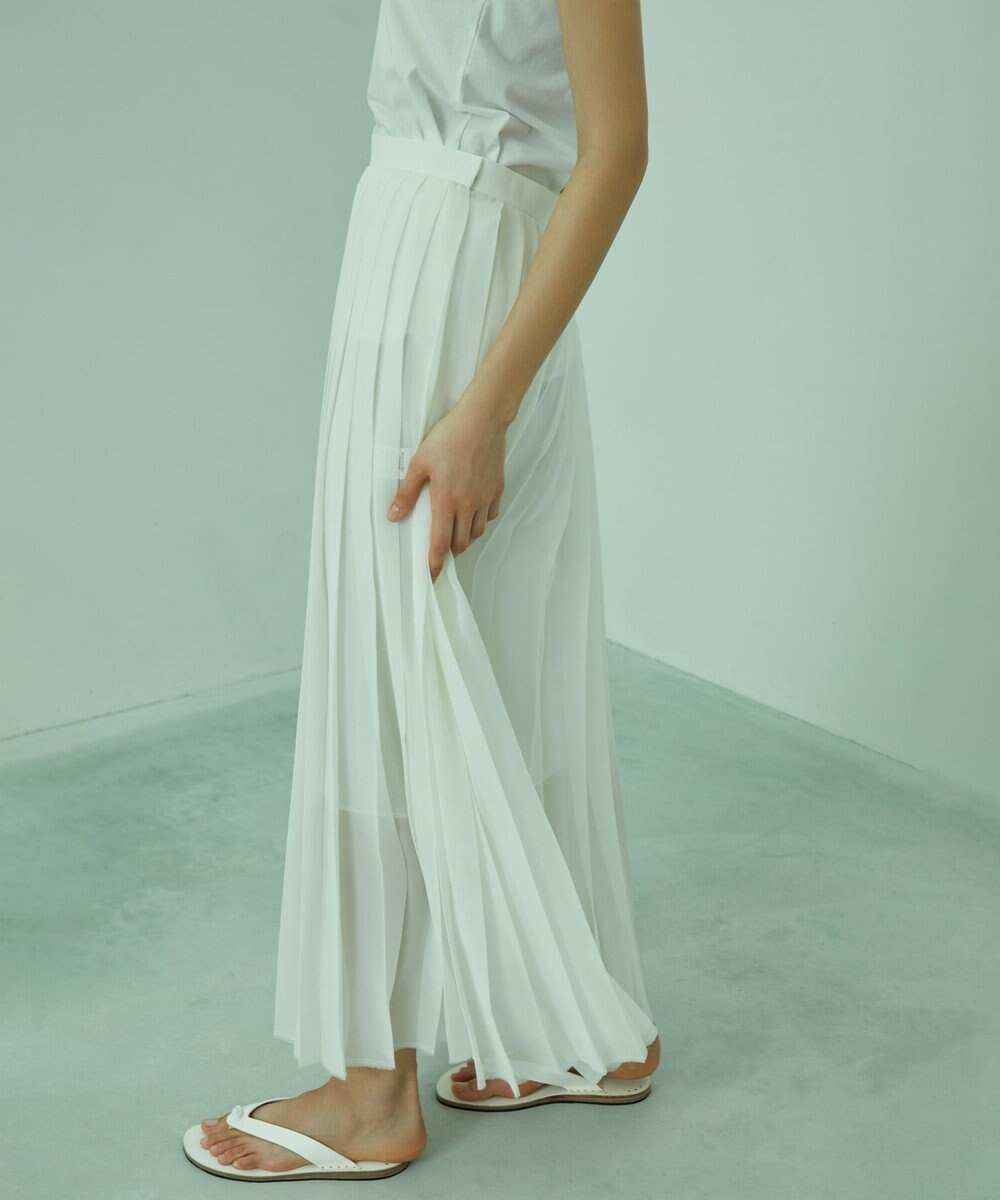 BEIGE， PARM / プリーツスカート 