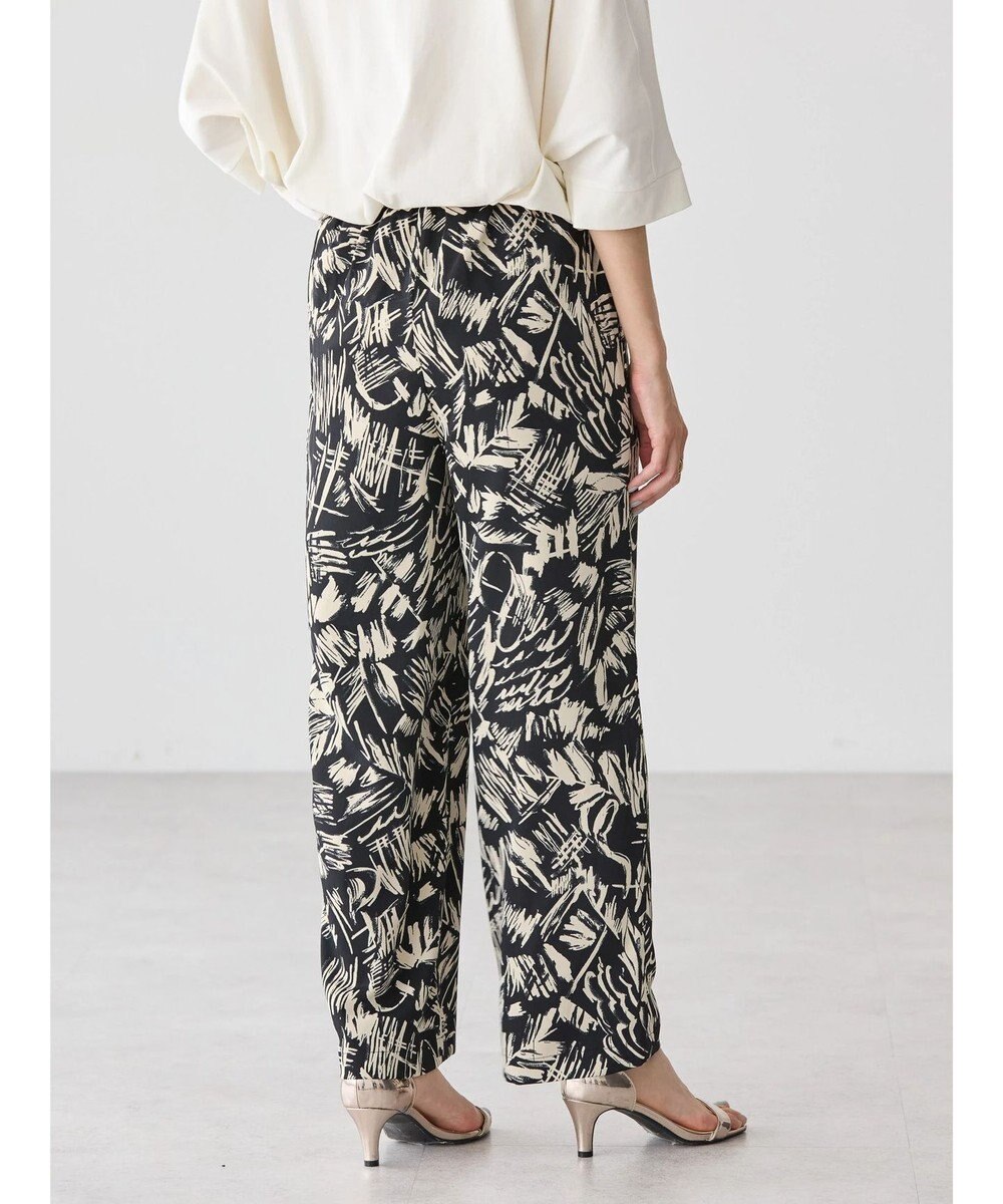 AMERICAN HOLIC イージーケア＋接触冷感プリントリラックスパンツ 