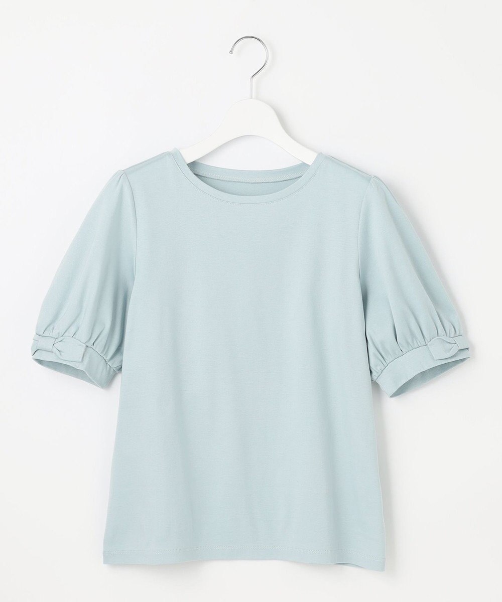 Feroux パフスリーブリボン Tシャツ 