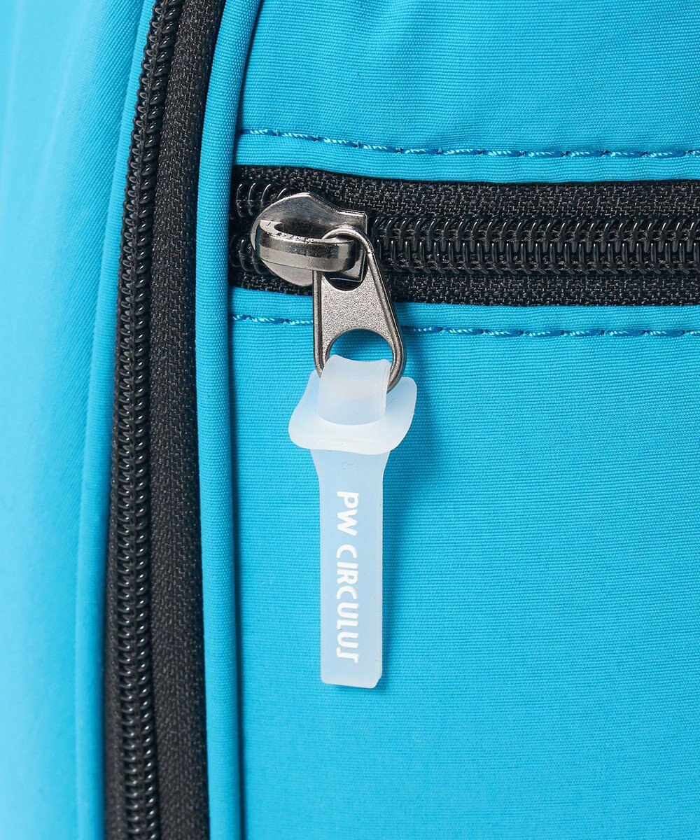 PW CIRCULUS 【UNISEX】デタッチャブル キャディバッグ シボ感のあるナイロンワッシャー素材 