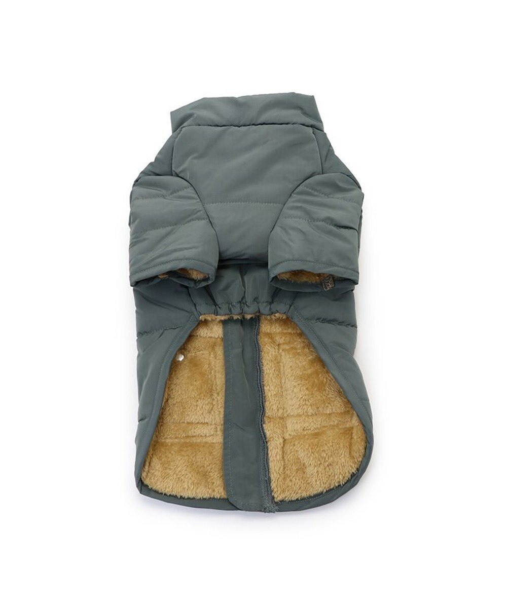 PET PARADISE ペットパラダイス 遠赤外線 綿入りコート  《ブルーグレー 》　中型犬 大型犬 