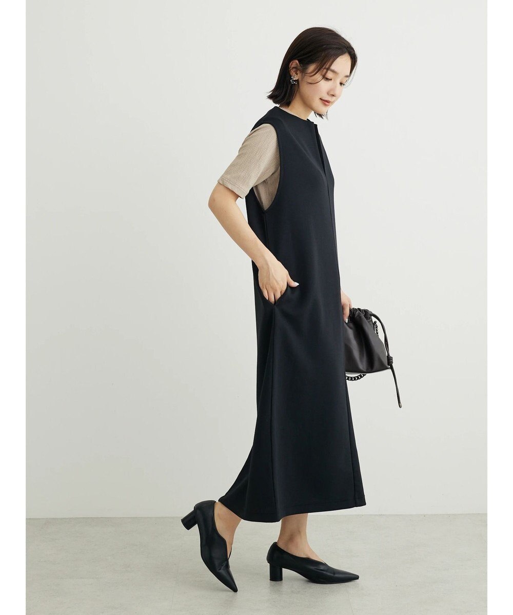 Green Parks キーネックダンボールジャンスカ 