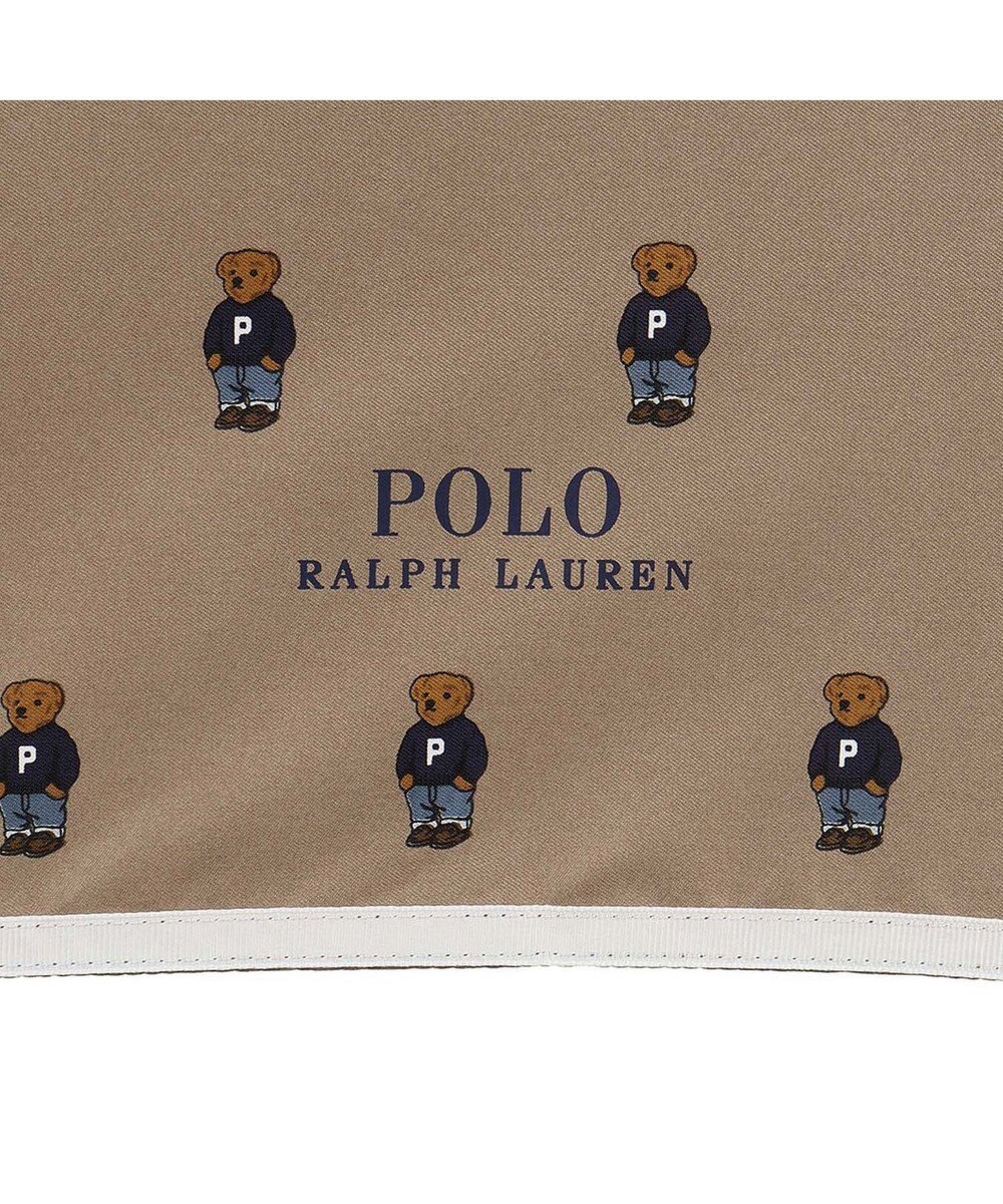 MOONBAT POLO RALPH LAUREN 折りたたみ傘 FLAG BEAR ツイル 