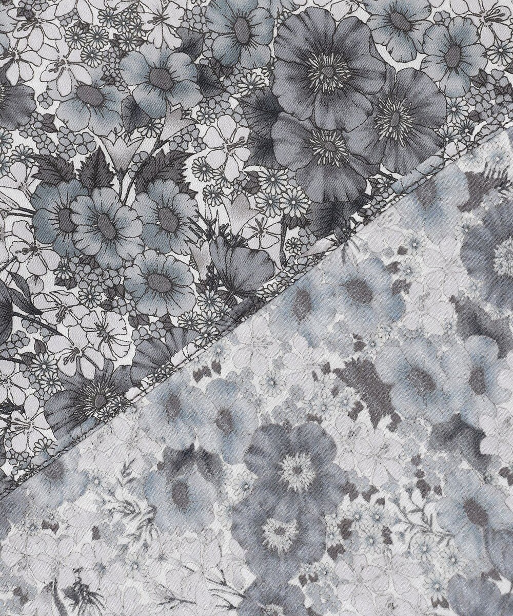 JOSEPH ABBOUD 【リバティ】ブラックレーベル リバティプリントシャツ 