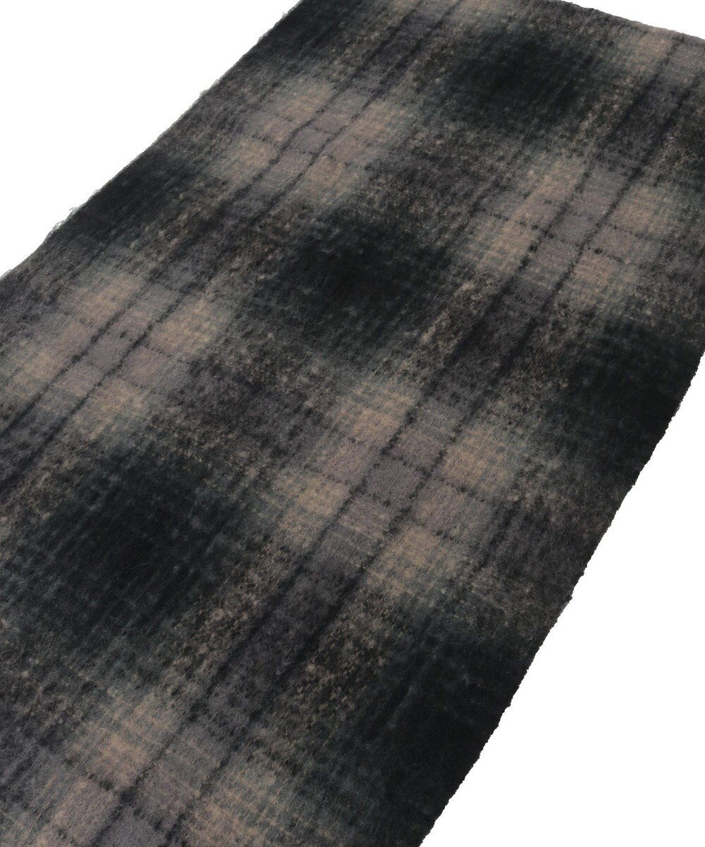 AMERICAN HOLIC チェックシャギーマフラー 