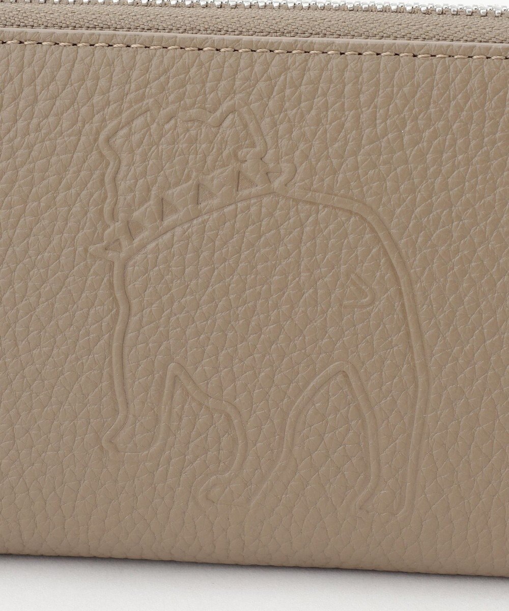 J.PRESS MEN 【MORPHO×J.PRESS】バックブル ハニーセル長財布(Ｌ字ラウンドファスナー) 