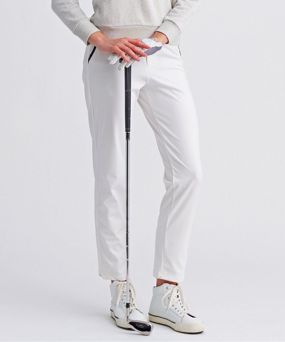 23区GOLF 【WOMEN】ハイゲージスムースパンツ ストレッチ 