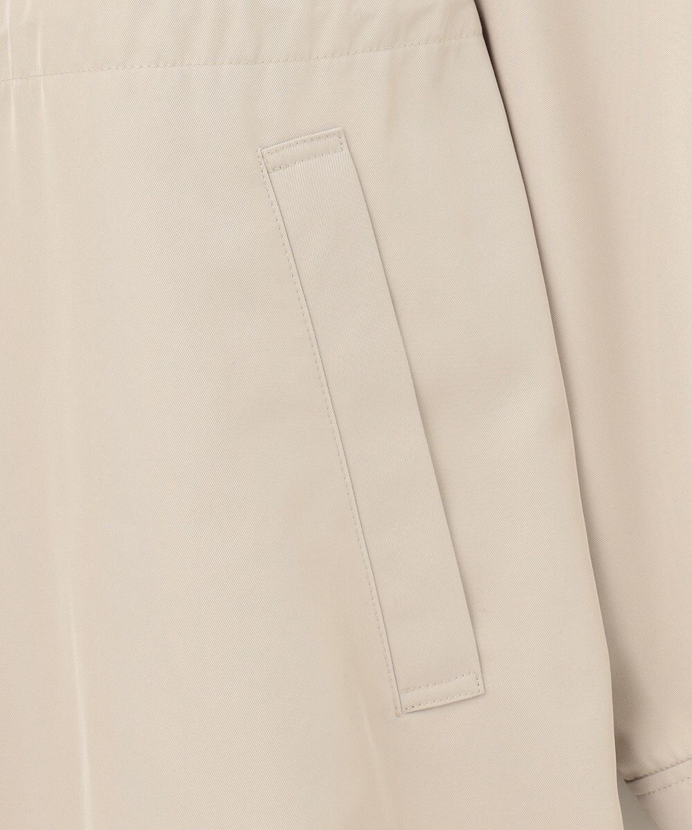 23区 S 【洗える】ライトツイル ノーカラーコート 