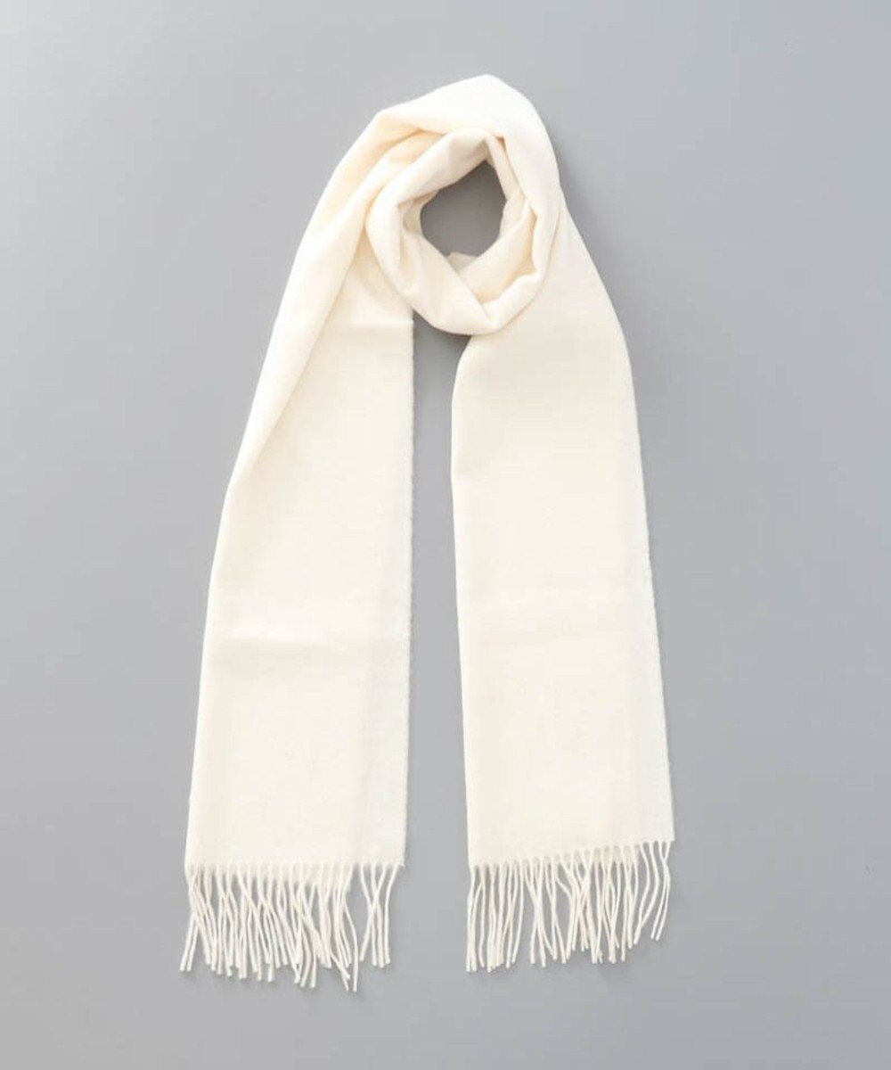 AURORA 【Johnstons of Elgin（ジョンストンズ オブ エルガン）】 カシミヤ100％起毛無地マフラー 