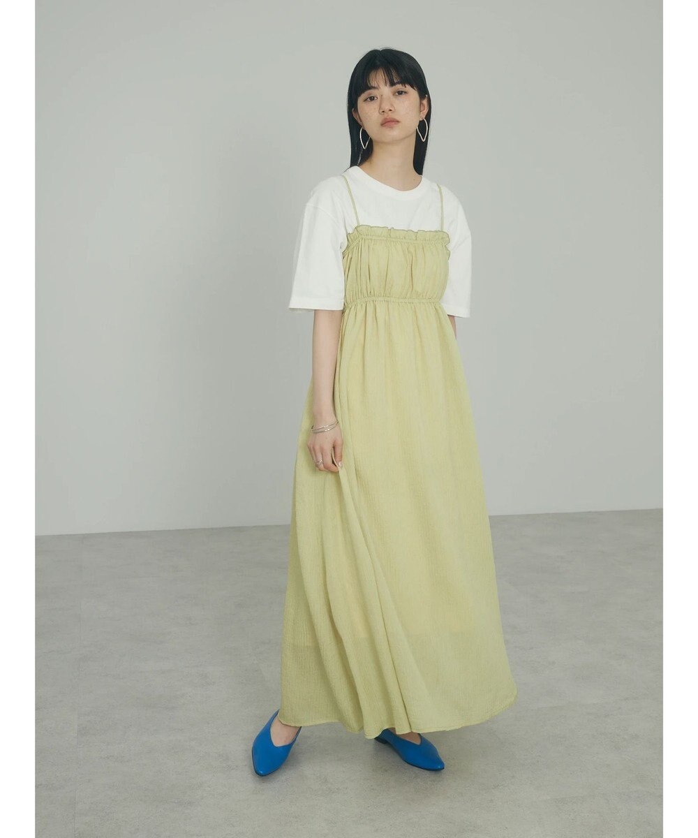 Green Parks ａ．バックオープンキャミワンピース 