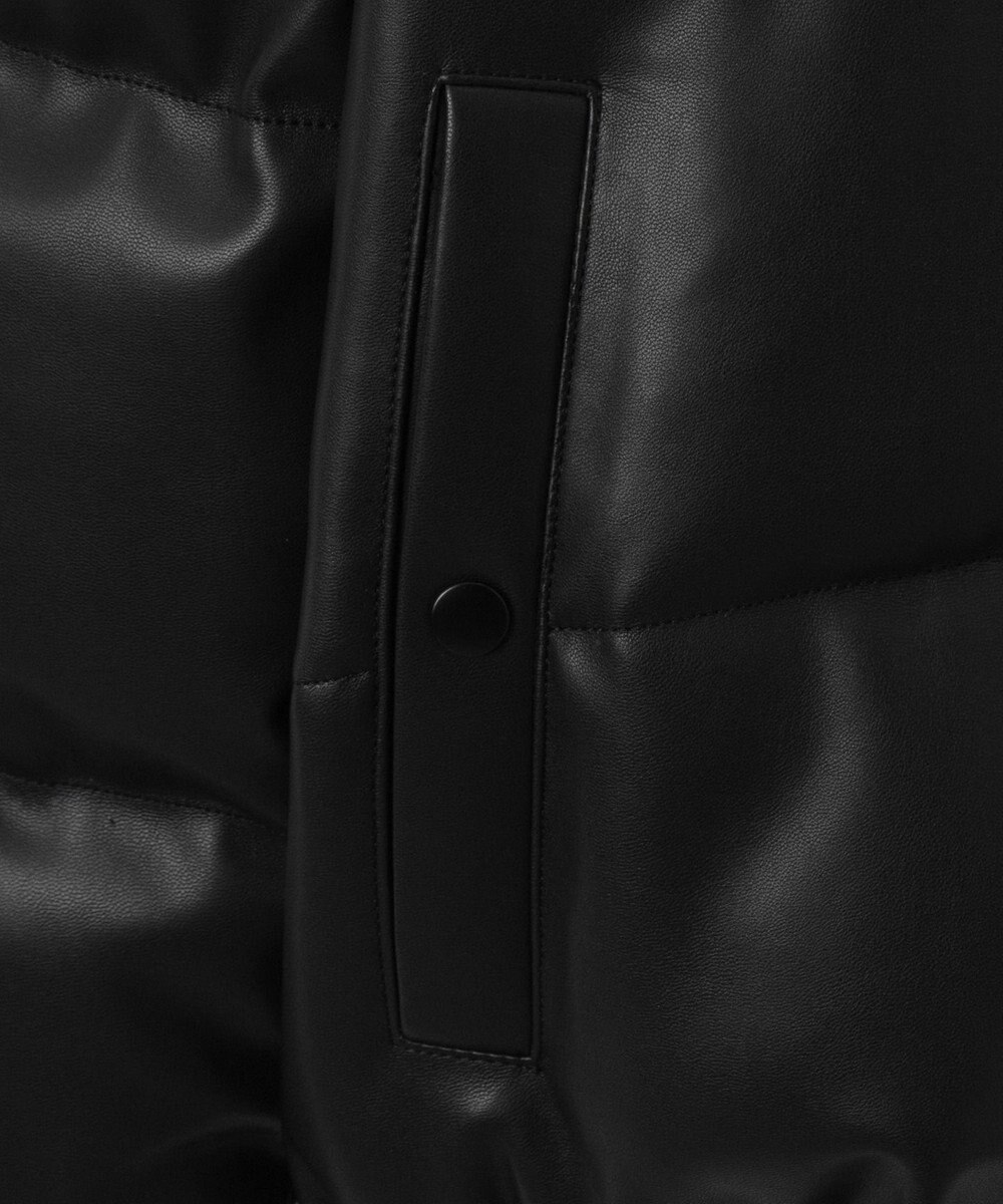 WEGO 【ユニセックス着用ITEM/SMLサイズ展開】PUパデッドブルゾン 