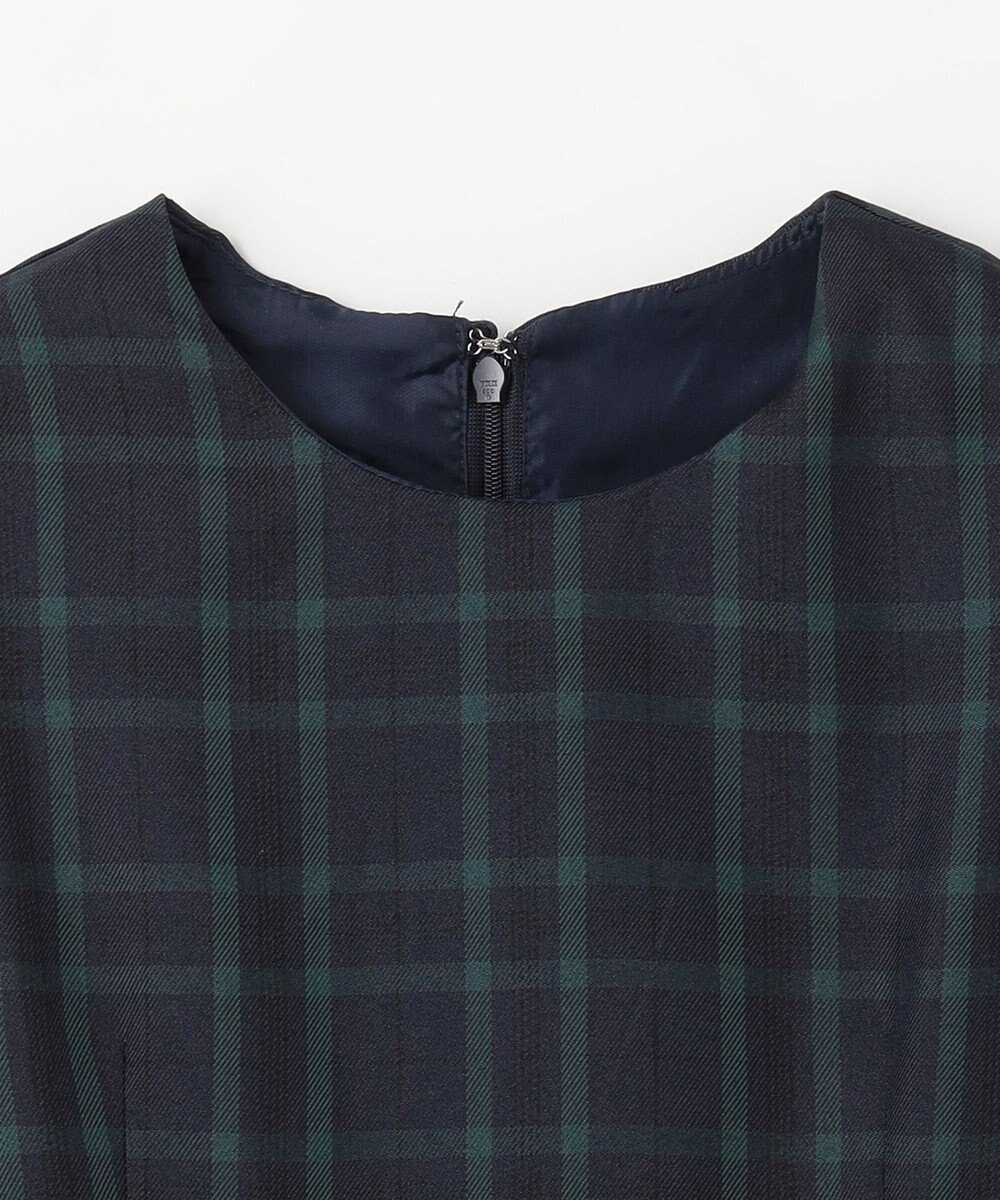 ANY KIDS チェック ジャンパースカート 