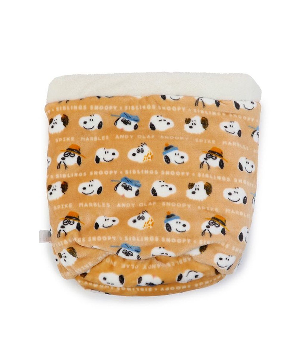 PET PARADISE スヌーピー 筒型寝袋 遠赤外線 《ブラザー柄》 35×50cm 