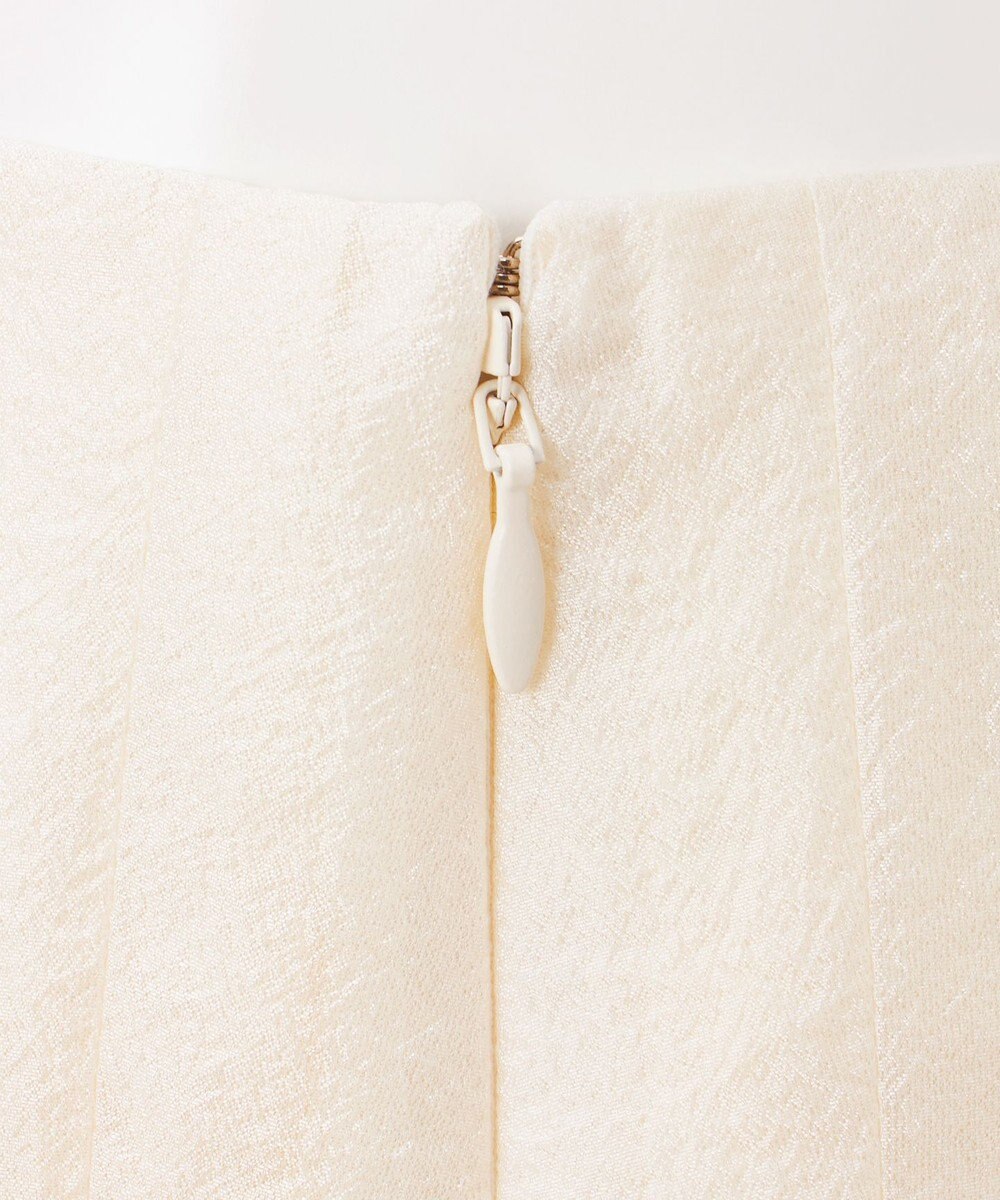 23区 【エステータ】クリスピーオーガンジー タック フレアスカート 