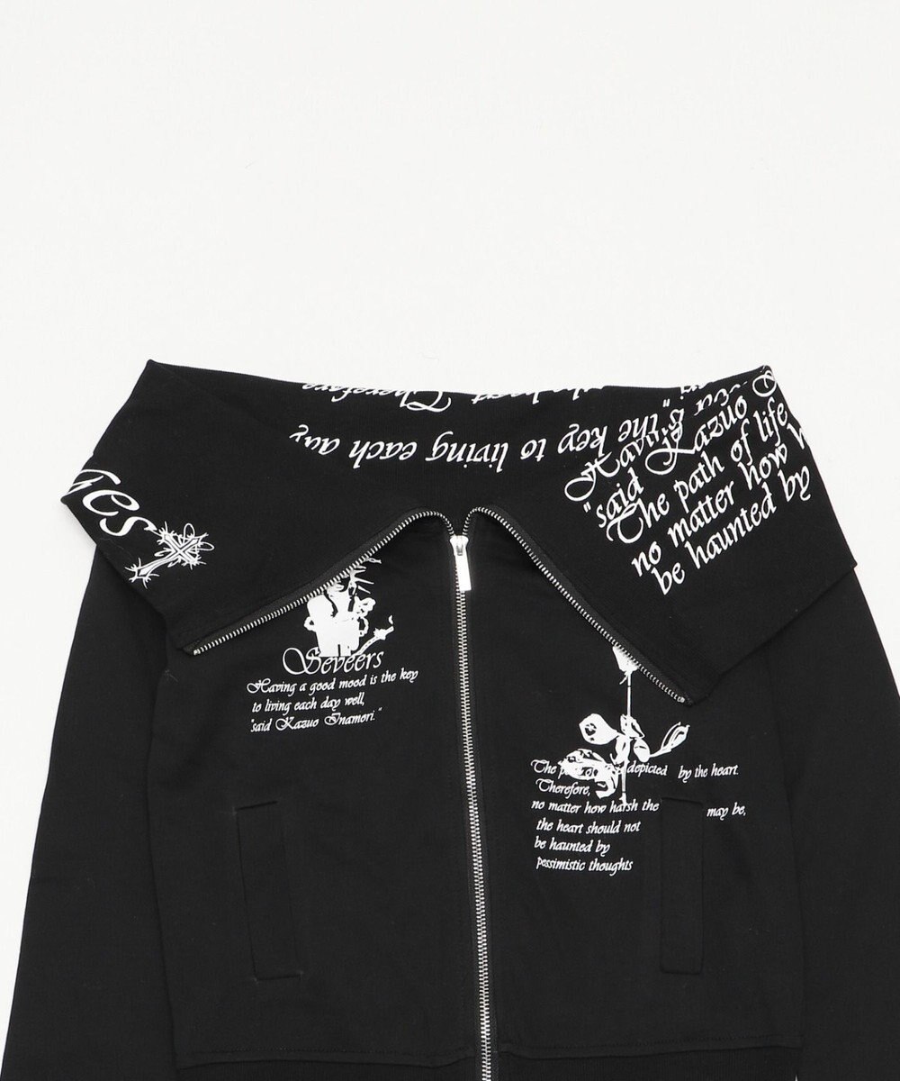 WEGO オフショルグラフィックスウェット 