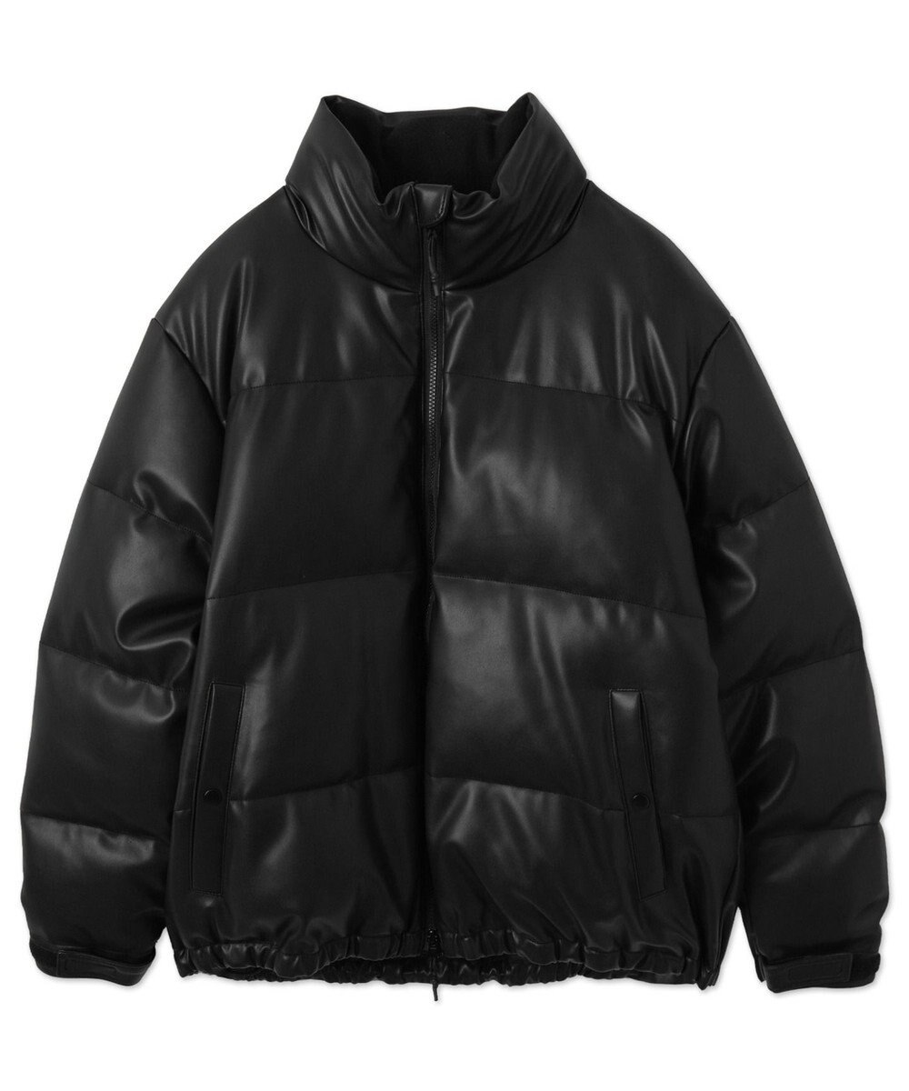 WEGO 【ユニセックス着用ITEM/SMLサイズ展開】PUパデッドブルゾン 