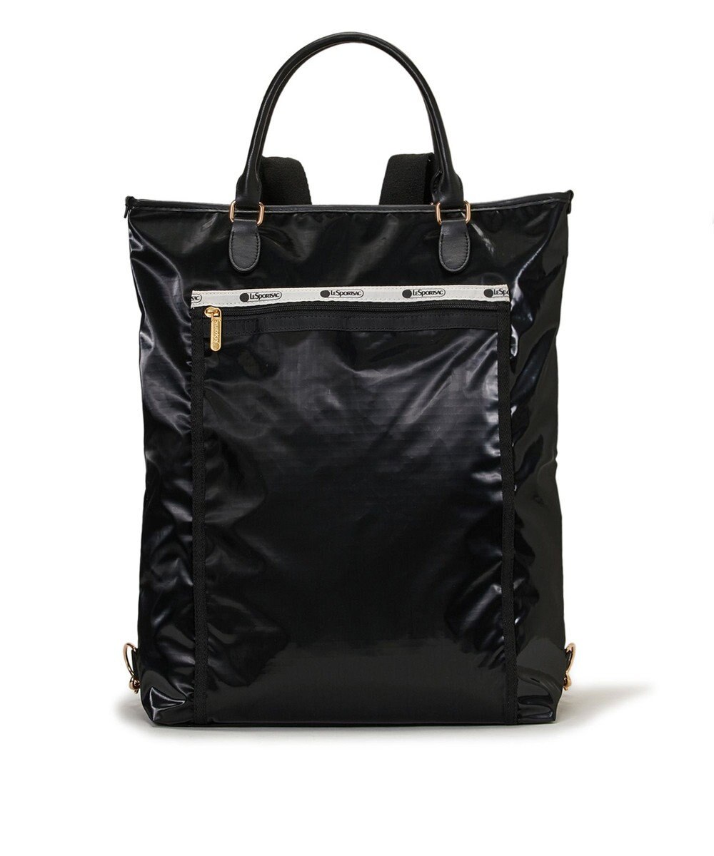 LeSportsac EVERYDAY TH CITY BKPK/アップタウンブラックシャイン/ブラック2 
