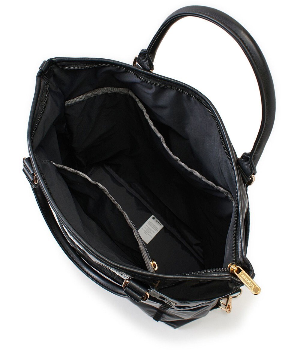 LeSportsac EVERYDAY TH CITY BKPK/アップタウンブラックシャイン/ブラック2 