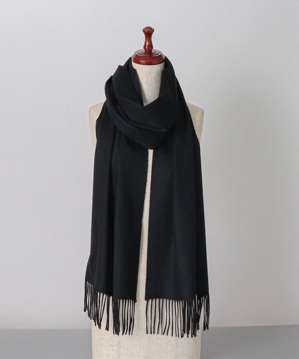 AURORA 【Johnstons of Elgin（ジョンストンズ オブ エルガン）】 カシミヤ100％起毛無地マフラー 