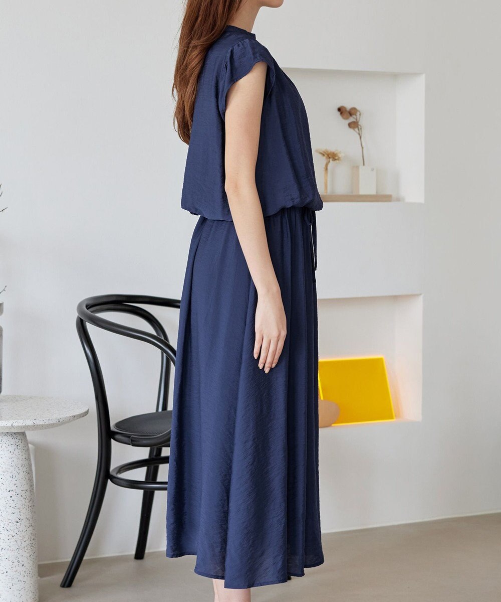 Tiaclasse 【洗える】フリル袖ワンピース 