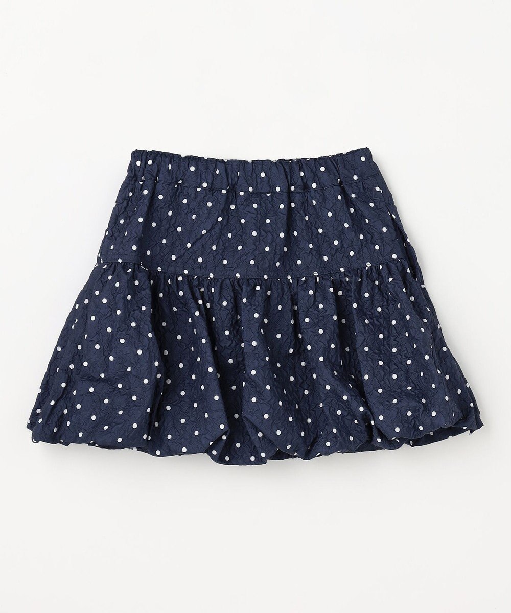 ANY KIDS 【洗濯機可能】バルーン ドットスカート 