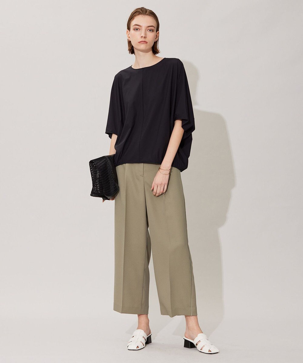 ICB 【接触冷感・UVカット・速乾・洗える】マットスキューバ ドルマンスリーブプルオーバー 