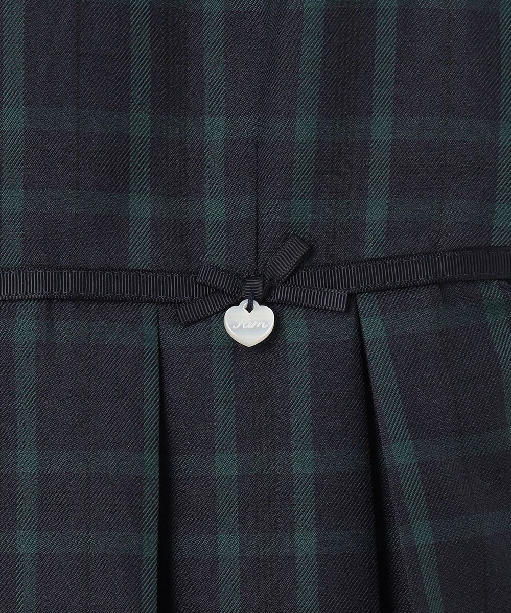 ANY KIDS チェック ジャンパースカート 