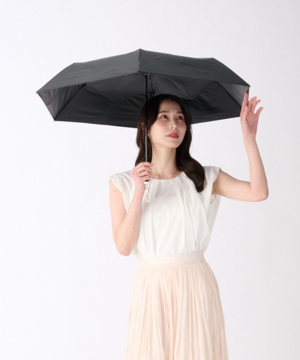 MOONBAT 【遮光100％/晴雨兼用】kowaza コワザ ライトウェイトカーボン プレーン 折りたたみ傘 簡単に畳める傘 コンパクト 50cm 