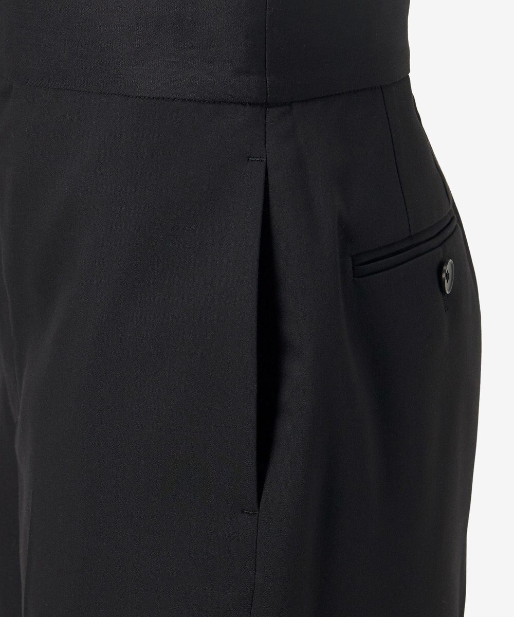 23区 【エステータ】ライトダブルクロス ワイドパンツ 