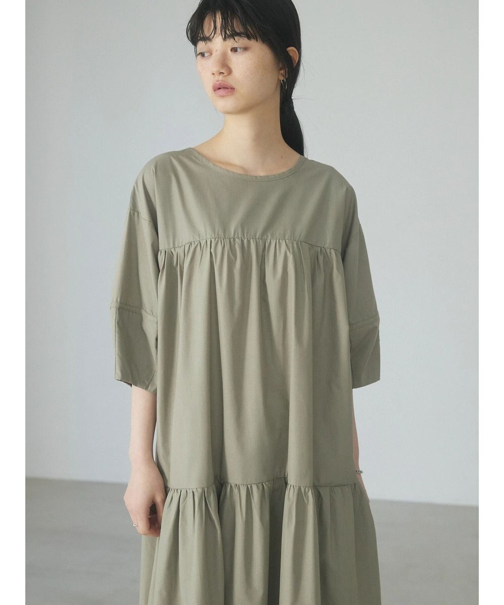 Green Parks ａ．ボリューム切り替えワンピース 