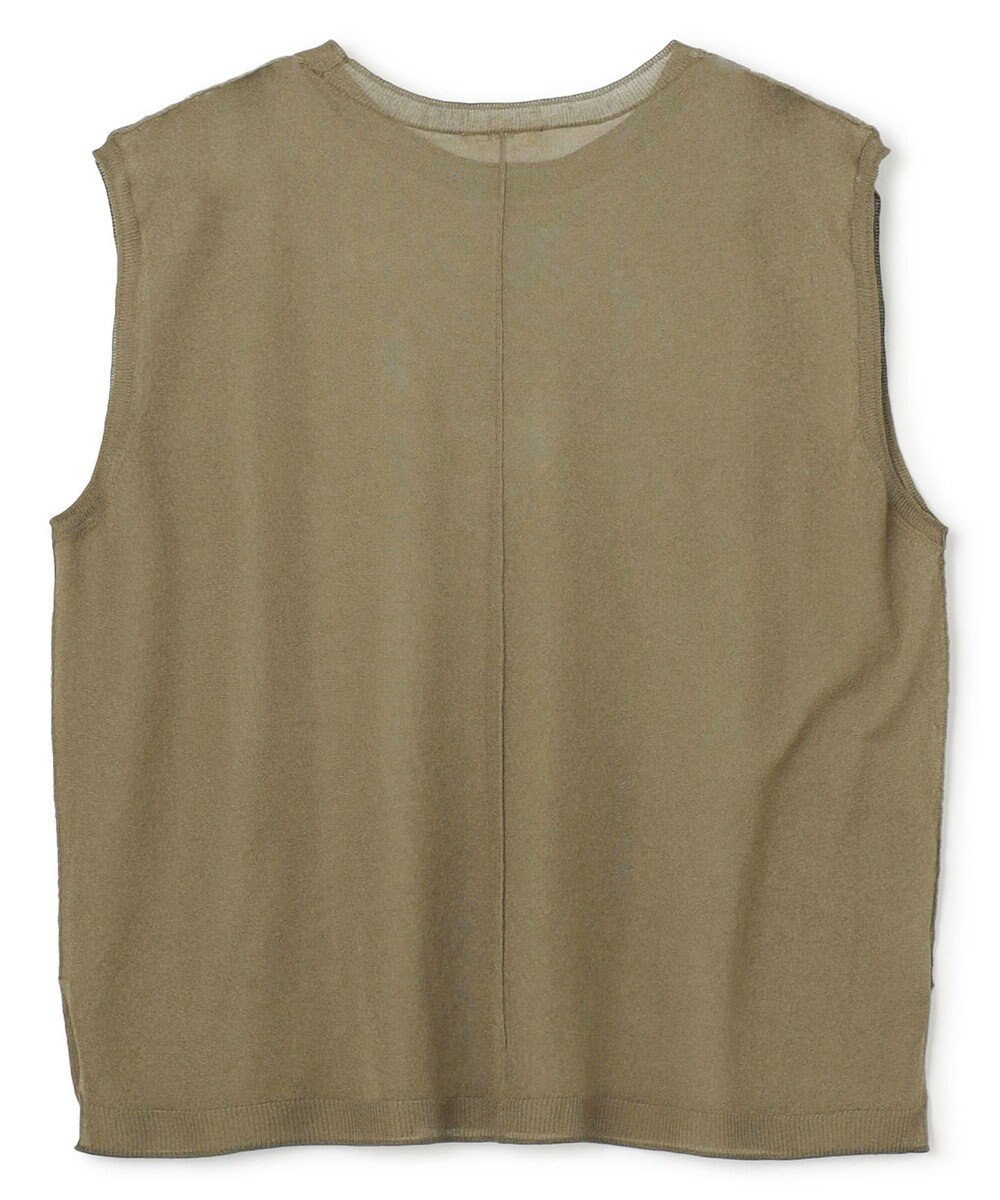 NAVE シアーニット ノースリーブ 