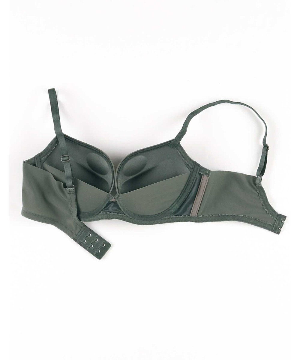 AMPHI 【NAILS INCコラボ】 ノンワイヤーブラ 谷間をメイク 脇高設計 背中をスムージング Aカップあり 【BRAGENIC ブラジェニック スムージングタイプ】 ブラジャー ブラ ワイヤレス BMI245 アンフィ／ワコール 