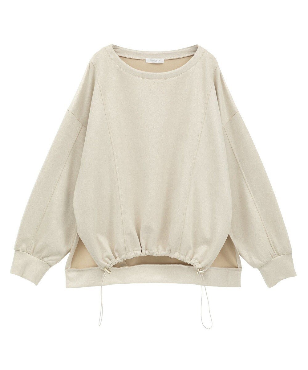 Green Parks なめらかタッチスウェード調ドロストプルオーハ 