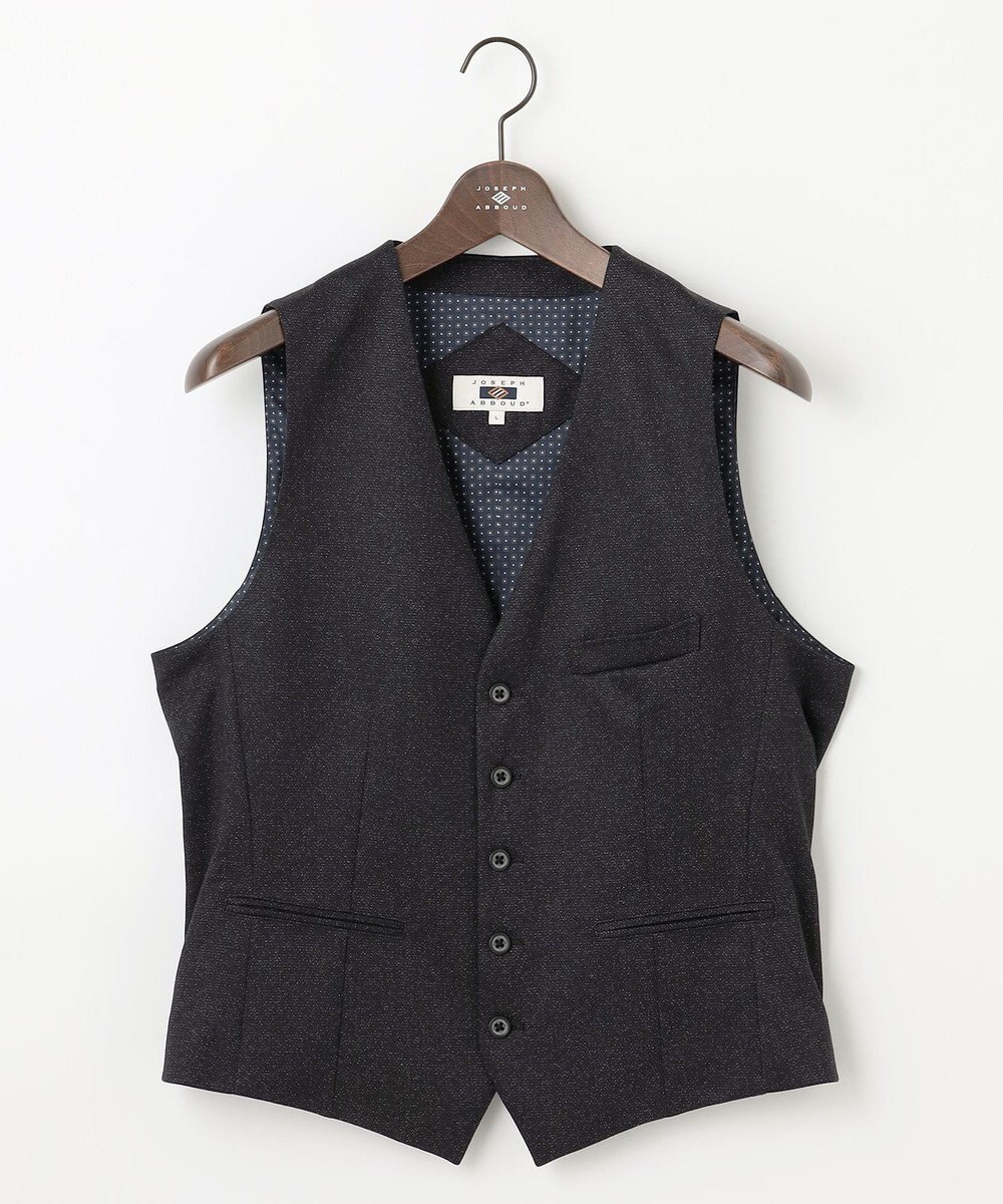 JOSEPH ABBOUD 【ストレッチ/多機能レジャーベスト】エアロムリネコンフォートジャージ ベスト 