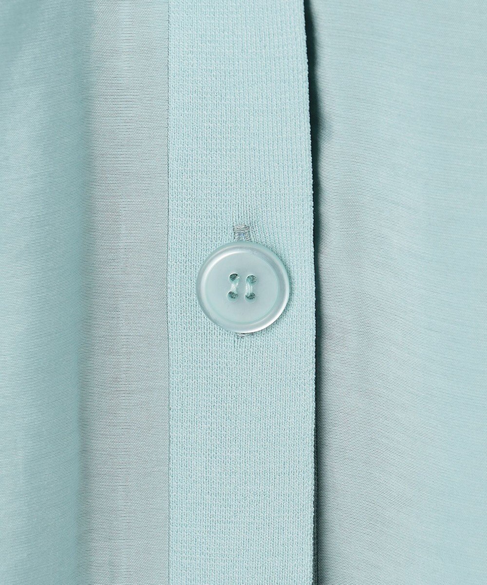 ANY SIS シアーギャザー カーディガン 