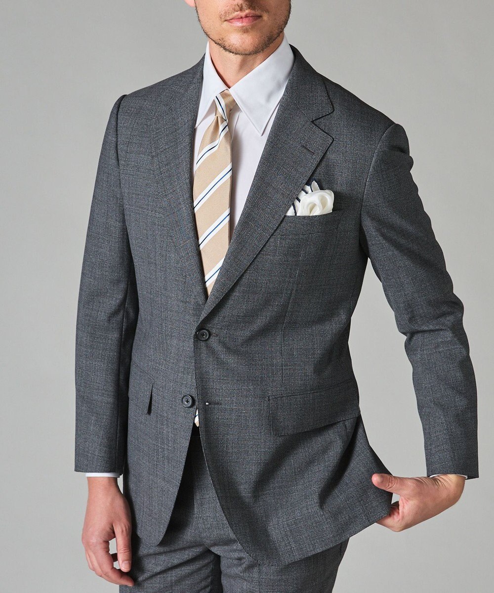 GOTAIRIKU 【形態安定/コンバーチブルカフス仕様】PREMIUMPLEATS_レギュラーカラー 通年ドレスシャツ 