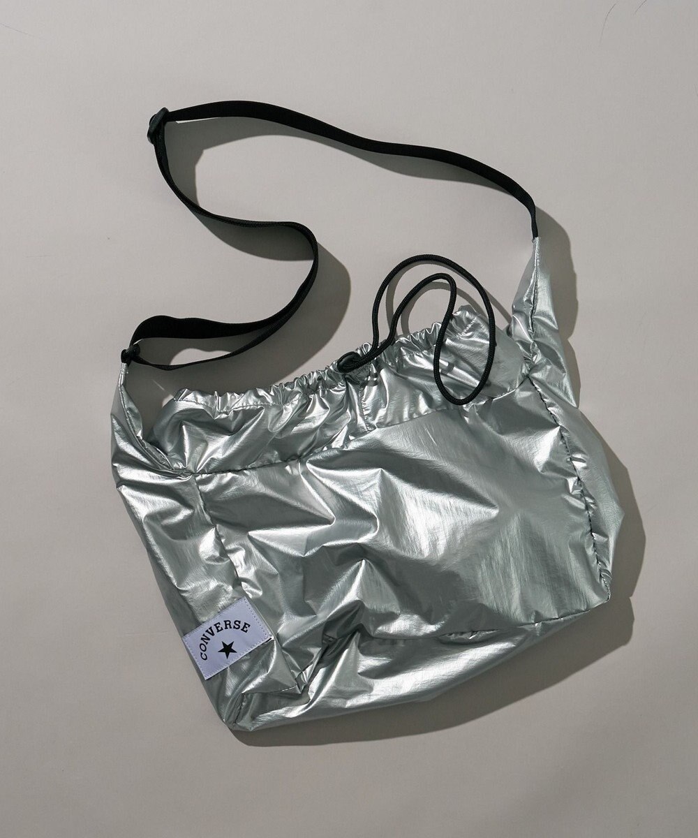 WEGO 【CONVERSE/ユニセックス着用ITEM】別注CONVERSEドローコードショルダーバッグ 