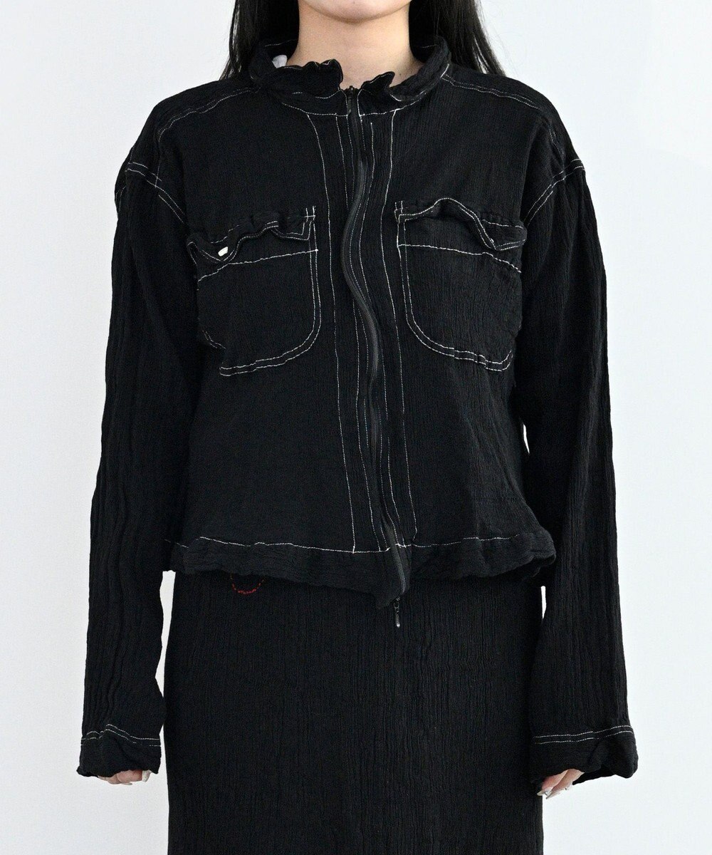 crêprie tsumori chisato creperie FRONT ZIP JACKET クレプリ フロントジップジャケット 