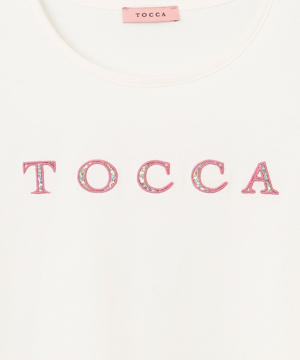 TOCCA 【洗える！】TOCCA PATCHWORK LOGO TEE Tシャツ 