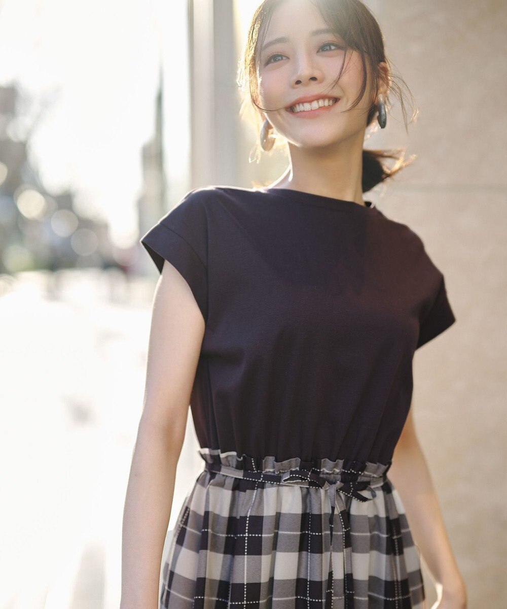 ANY SIS ファブリックドッキング ワンピース 