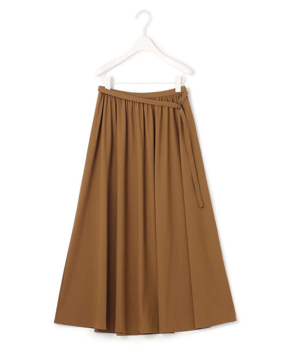 ICB 【接触冷感・UVカット・速乾・洗える】マットスキューバ フレアスカート 