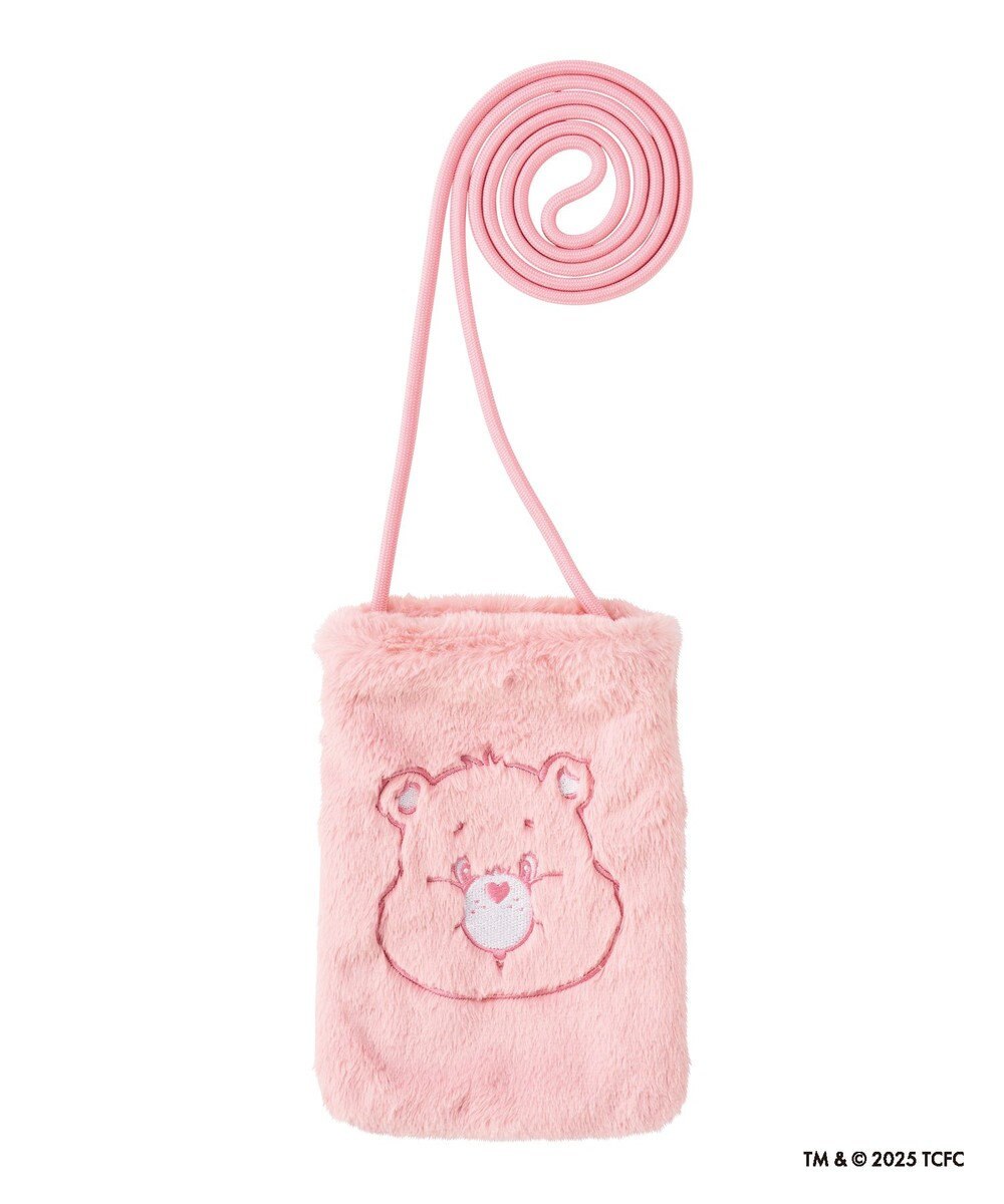 MOONBAT Care Bears(ケアベア) フェイクファーサコッシュ 手洗い可能 バッグ 