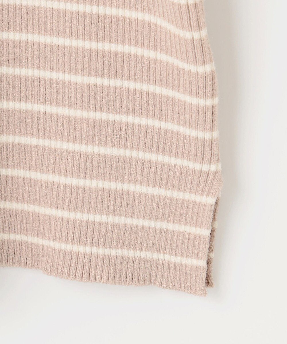 ANY SIS CICA加工 フリルネック プルオーバー 