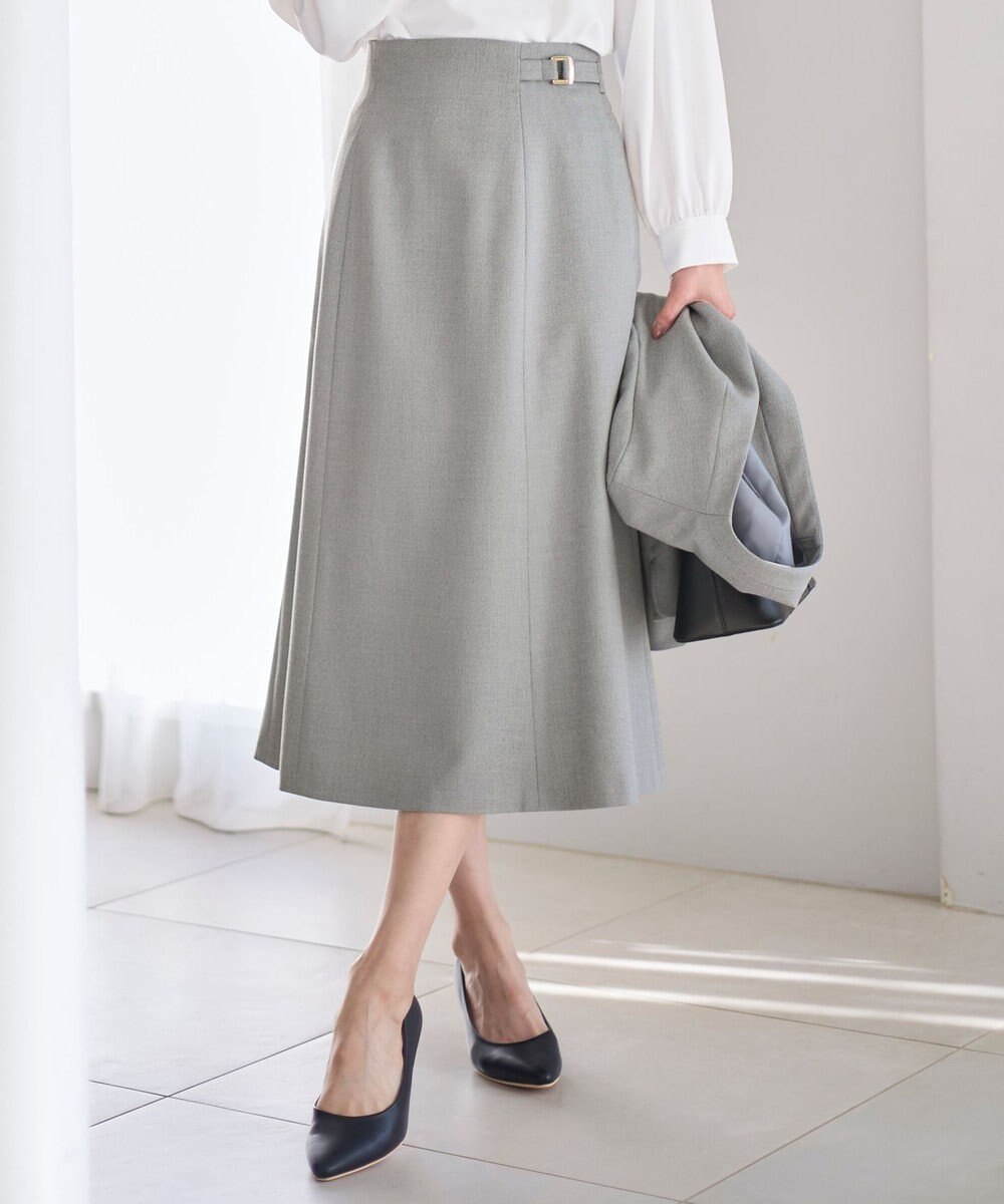 ANY SIS S 【洗える】褒めらレディフレア スカート 