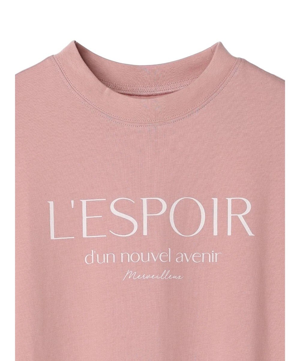 Green Parks 汗染み防止フレンチスリーブロゴＴシャツ 