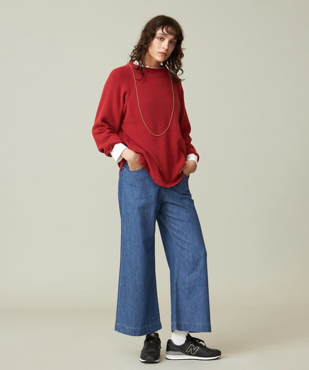 J.PRESS YORK STREET 【WOMEN】ANTI PILLING  ボトルネックニット 