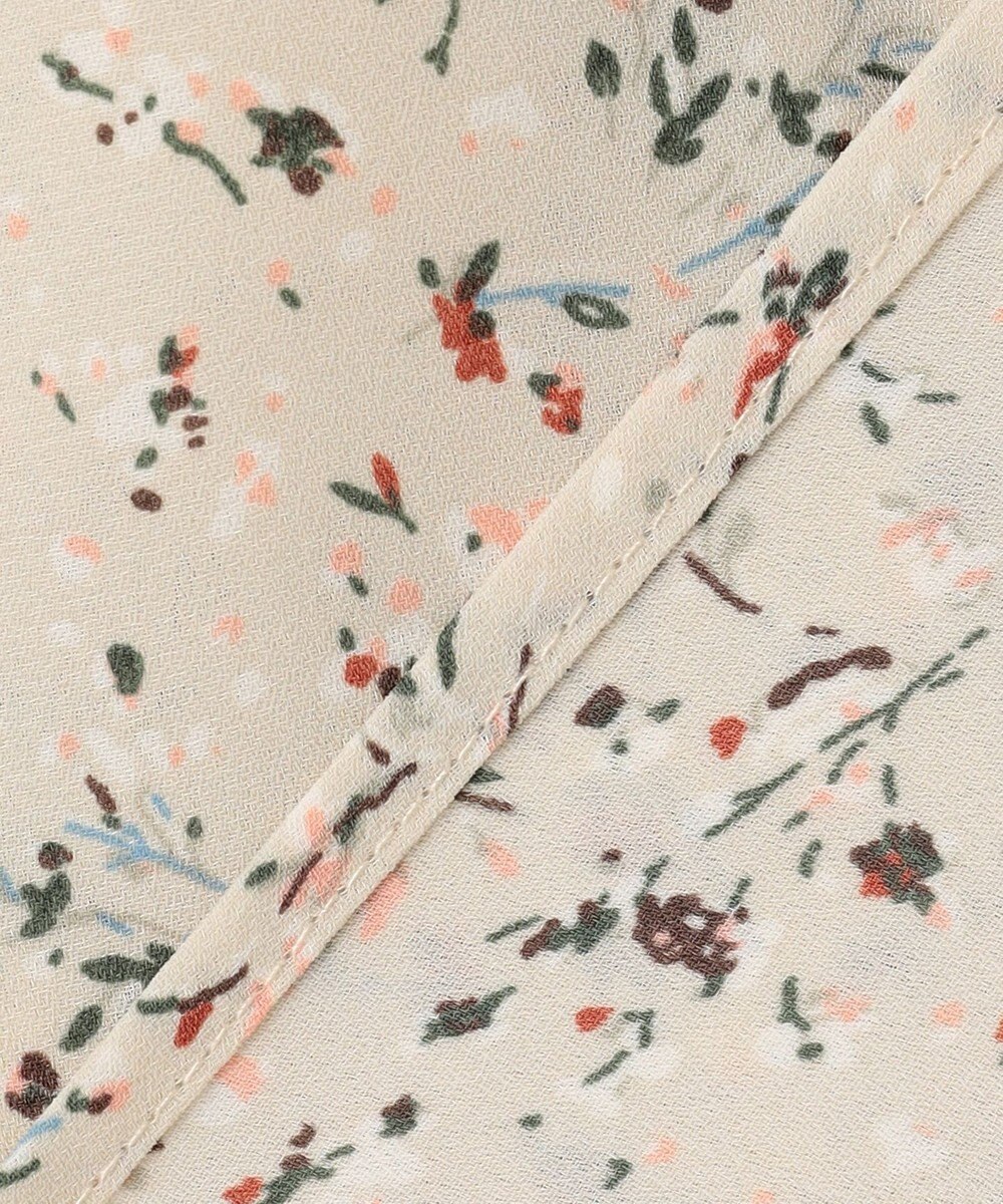 ANY 【洗濯機可】プリントブラウス 