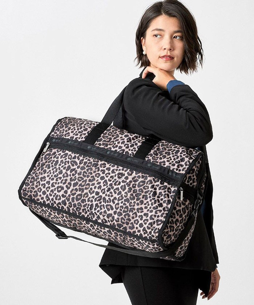 DELUXE LG WEEKENDER/トーニーレオパード / LeSportsac | ファッション